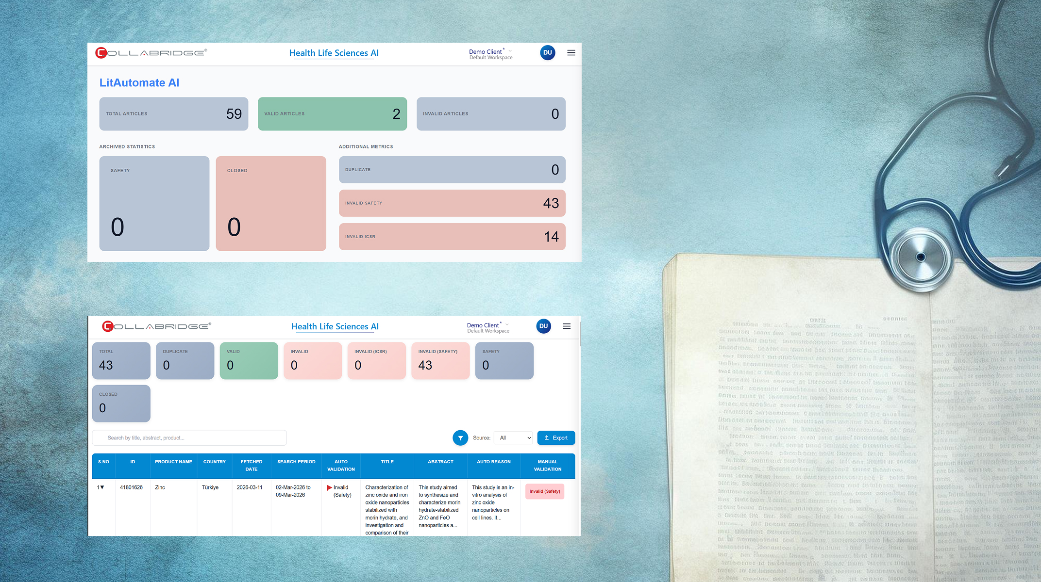 CollabTriage AI Dashboard